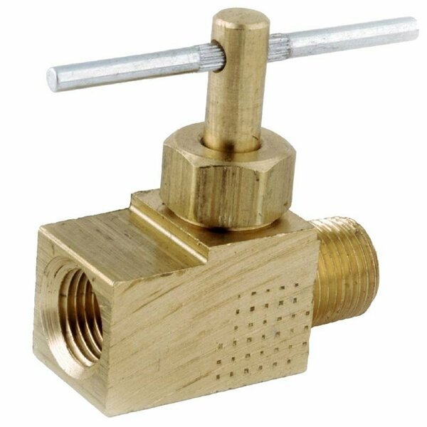 Anderson Metals 1/4 in. 1/4 in. Brass Needle Valve 759135-04AH